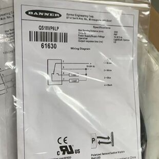 邦纳BANNER光电传感器QS18VP6LP 型号6