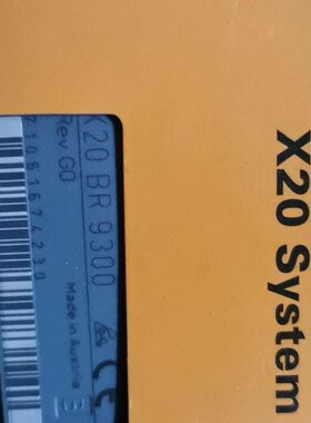 带贝加莱模块X20 BR9300