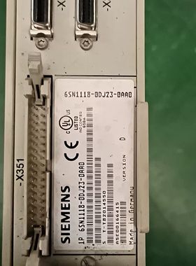 6SN1118-0DJ23-0AA1单轴轴卡 拆机