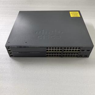 Cisco WS-C2960X-24PD-L 24口全千