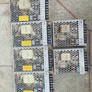 明纬电源LRS-150-24四个LRS-100-48两个拆机