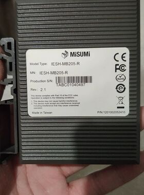 MiUSMi  米思米工业交换机 .IESH-MB205-R