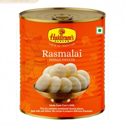 Haldiram Rasmalai Tikki 1 kg 印度进口牛奶饼甜品