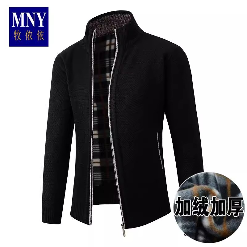 开衫保暖针织衫大码毛衣外套