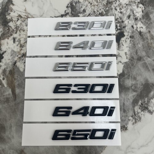 宝马新款GT630i640i650i6系车标