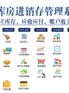 多仓库进销存excel管理软件