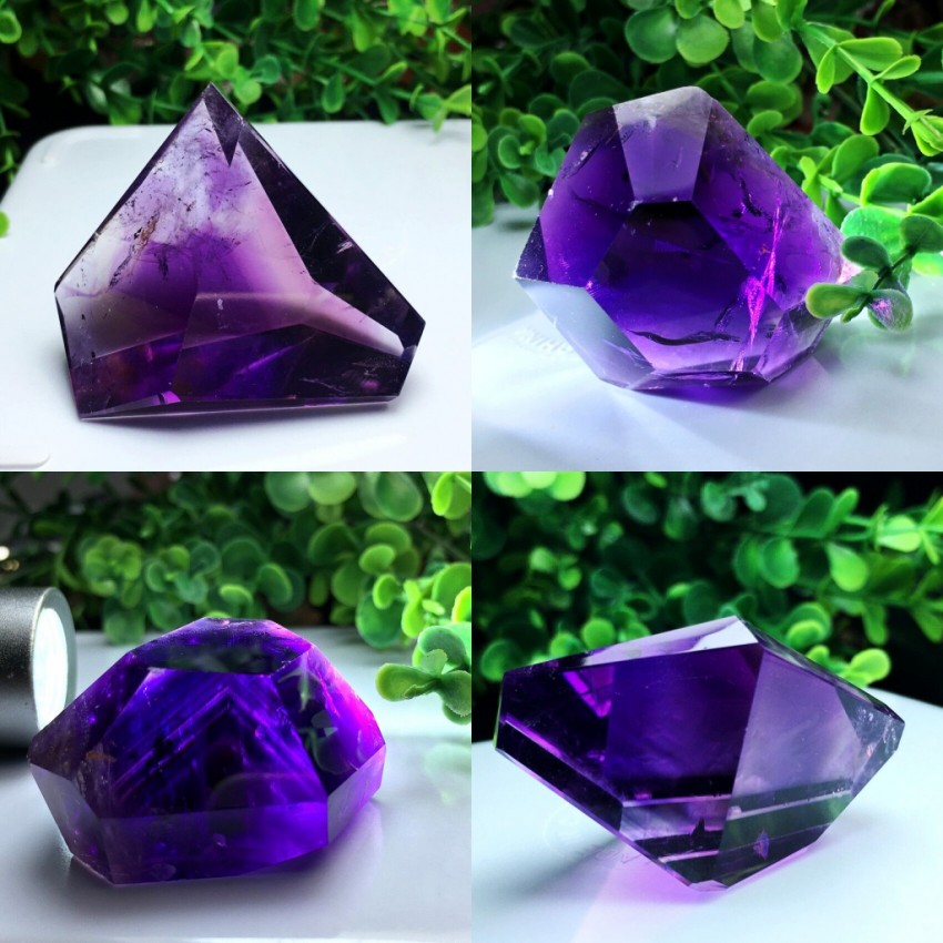 天然巴西紫水晶摆件宝石