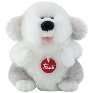意大利trudi毛绒绒系列古牧公仔狗狗毛绒玩具可爱玩偶礼物娃娃