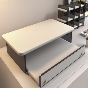 实木咖啡机置物架分层式咖啡杯茶杯收纳架马克杯防尘杯子收纳摆放