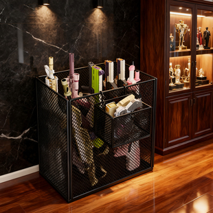 儿童玩具枪收纳筐客厅夹缝多功能置物架夹缝刀剑水枪落地式储物架