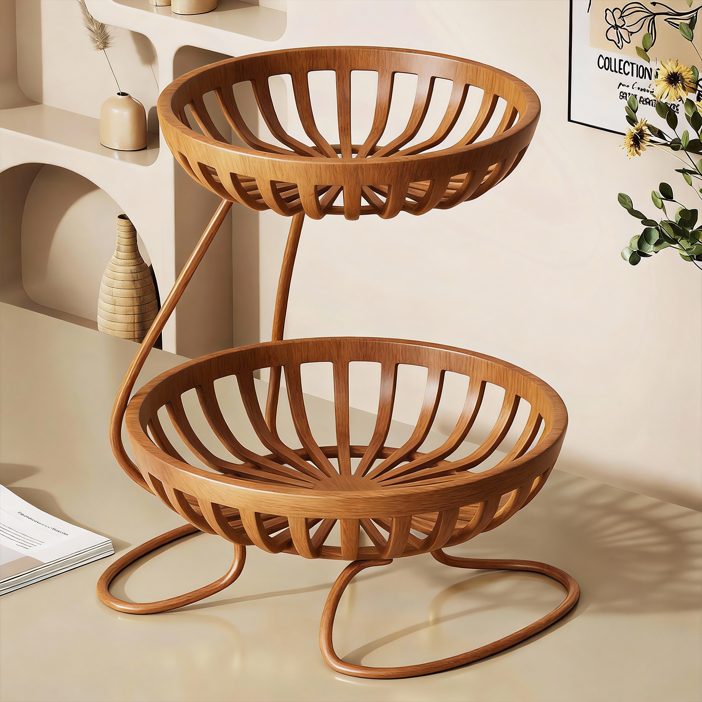 高颜值果盘客厅茶几多层水果瓜果收纳摆放架家用轻奢糖果点心盘,厨房/烹饪用具,果蔬置物架/篮/框,淘宝优惠券,粉丝福利购,淘宝优惠卷