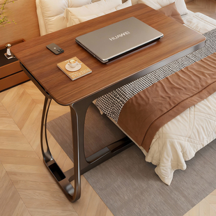 床边桌可移动升降电脑桌卧室床头置物架学生写字台简易办公小桌子