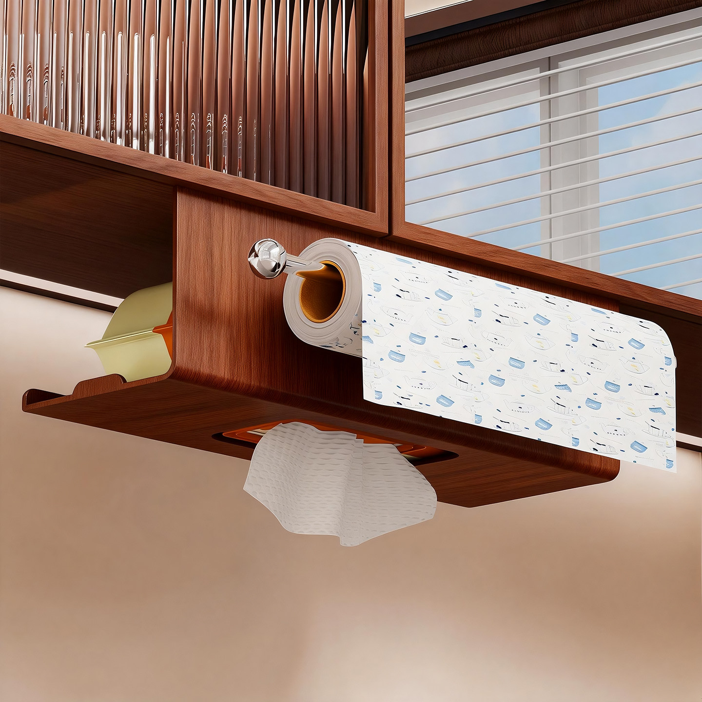 悬挂式纸巾架浴室卫生间用纸架