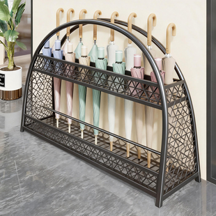 雨伞收纳架商用酒店大堂放伞神器入户伞具置物架大容量沥水置伞架