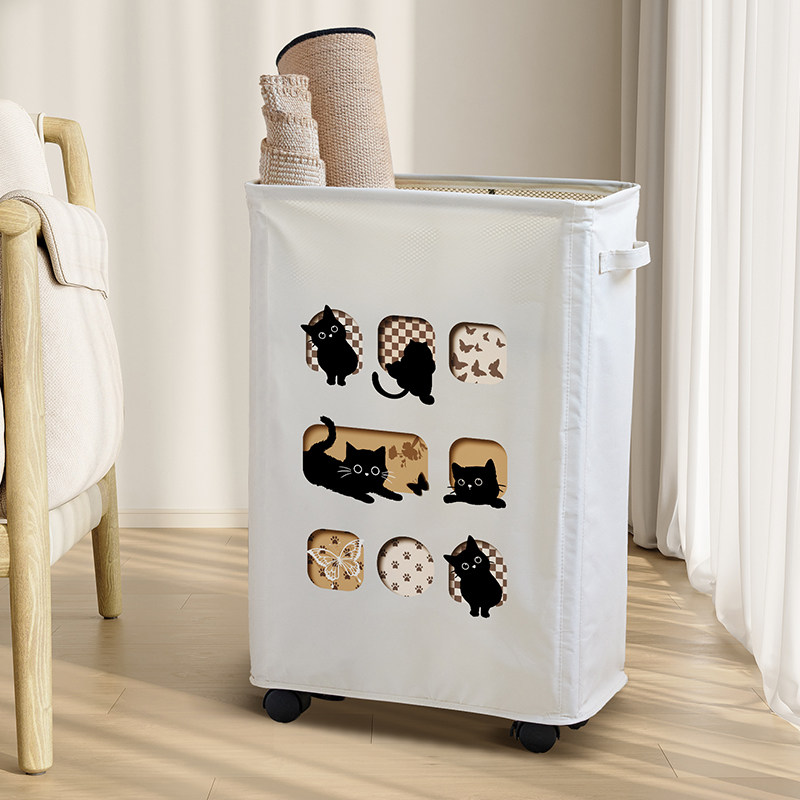 瑜伽垫泡沫滚轴整理收纳筐家用多功能运动健身器材收纳用具置物架