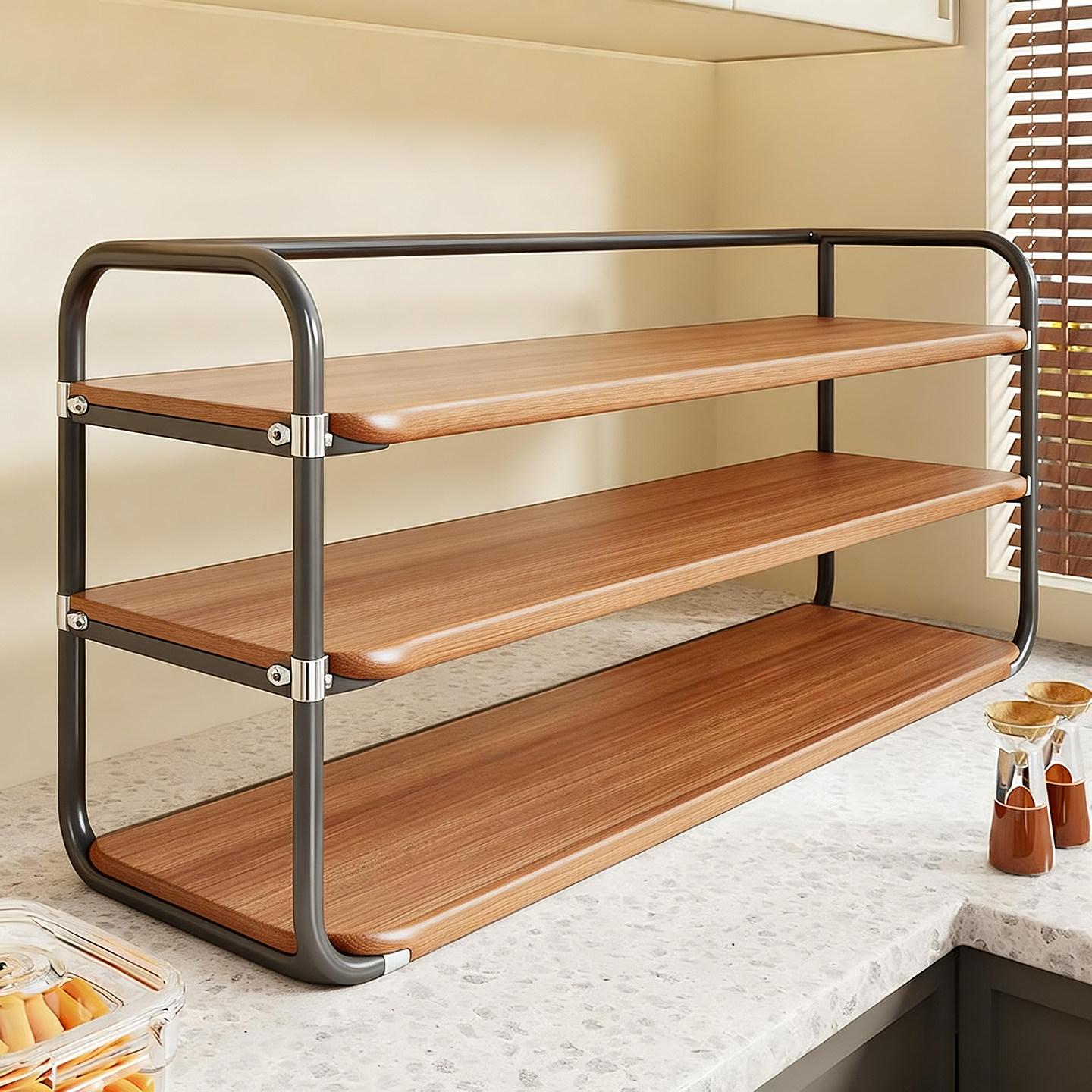 厨房桌面置物架灶台油盐酱醋瓶罐小型调料架多层佐料香料储物架,厨房/烹饪用具,调料置物架,淘宝优惠券,粉丝福利购,淘宝优惠卷