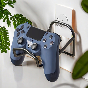 手柄支架ps5游戏手柄支架通用挂架壁挂式免打孔收纳架多功能创意手机ns北通ps4游戏手柄支架游戏卡带收纳架子