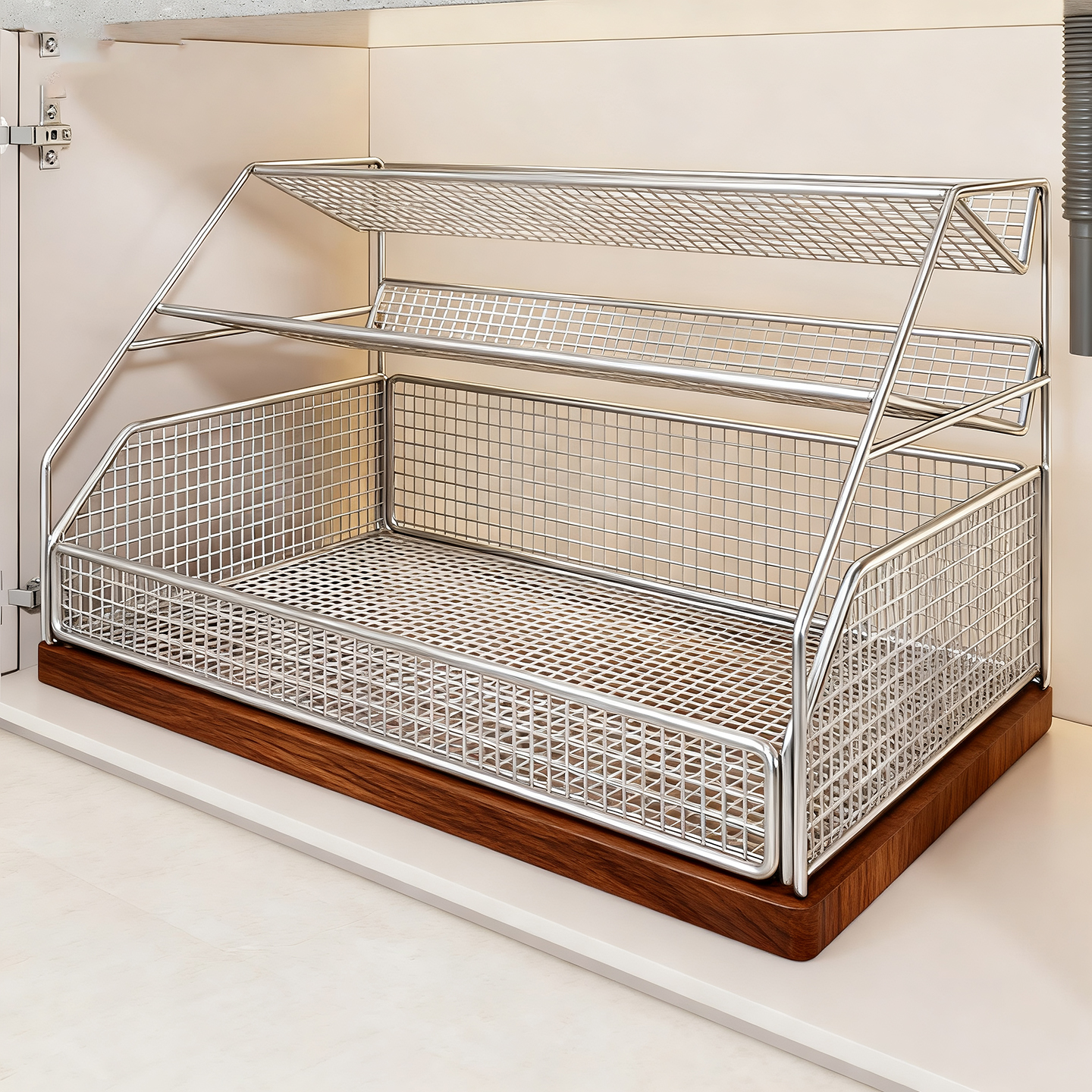 厨房下水槽置物架多层储物