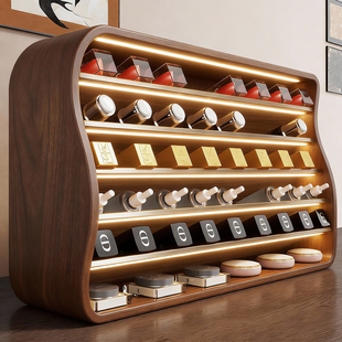 梳妆台口红分格收纳盒家用桌面化妆品多层置物架护肤品分层储物架