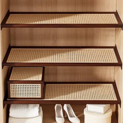 柜内多功能可伸缩分层隔板置物架