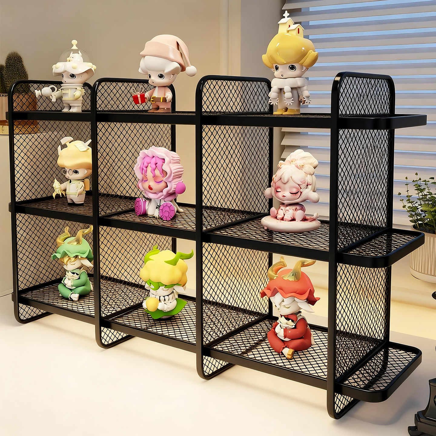 手办展示架盲盒积木小摆件收纳架