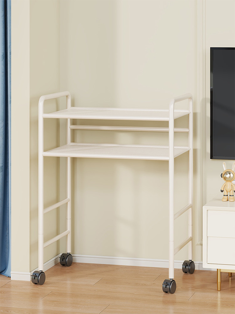 家用扫地机器人置物架客厅边几放置柜花盆果盆卫生用品多层整理架