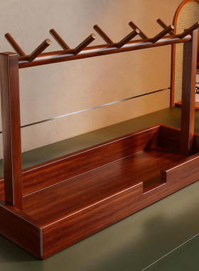 首饰置物架家用项链手串展示架桌面珠宝水晶手链收纳挂架饰品盒