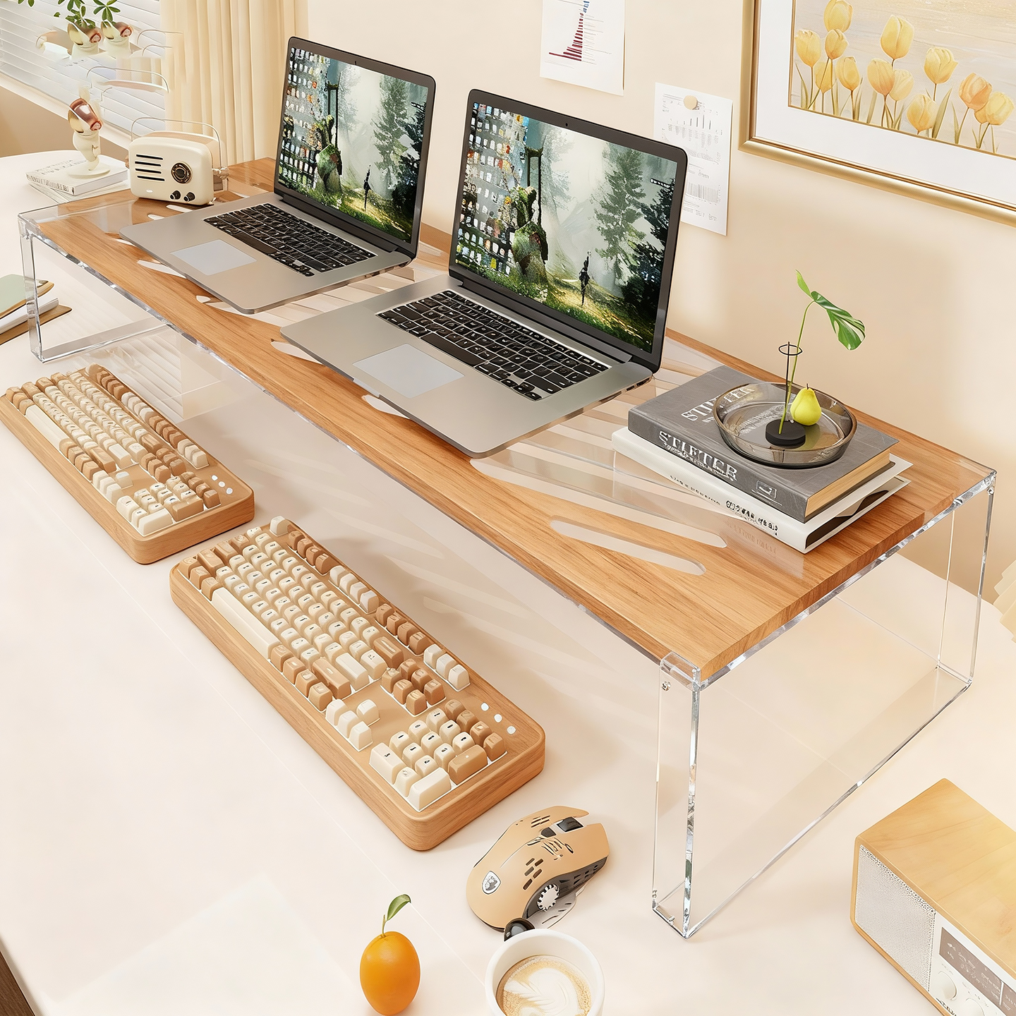 笔记本电脑支架游戏本底热烧烤架