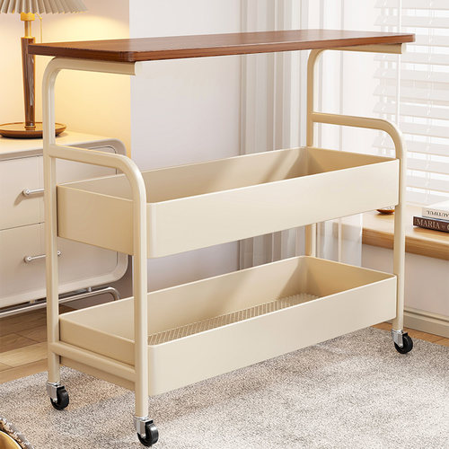 移动边几小推车置物架零食摆放架