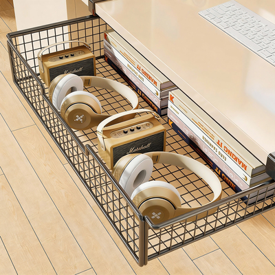 桌下置物架抽屉式收纳盒