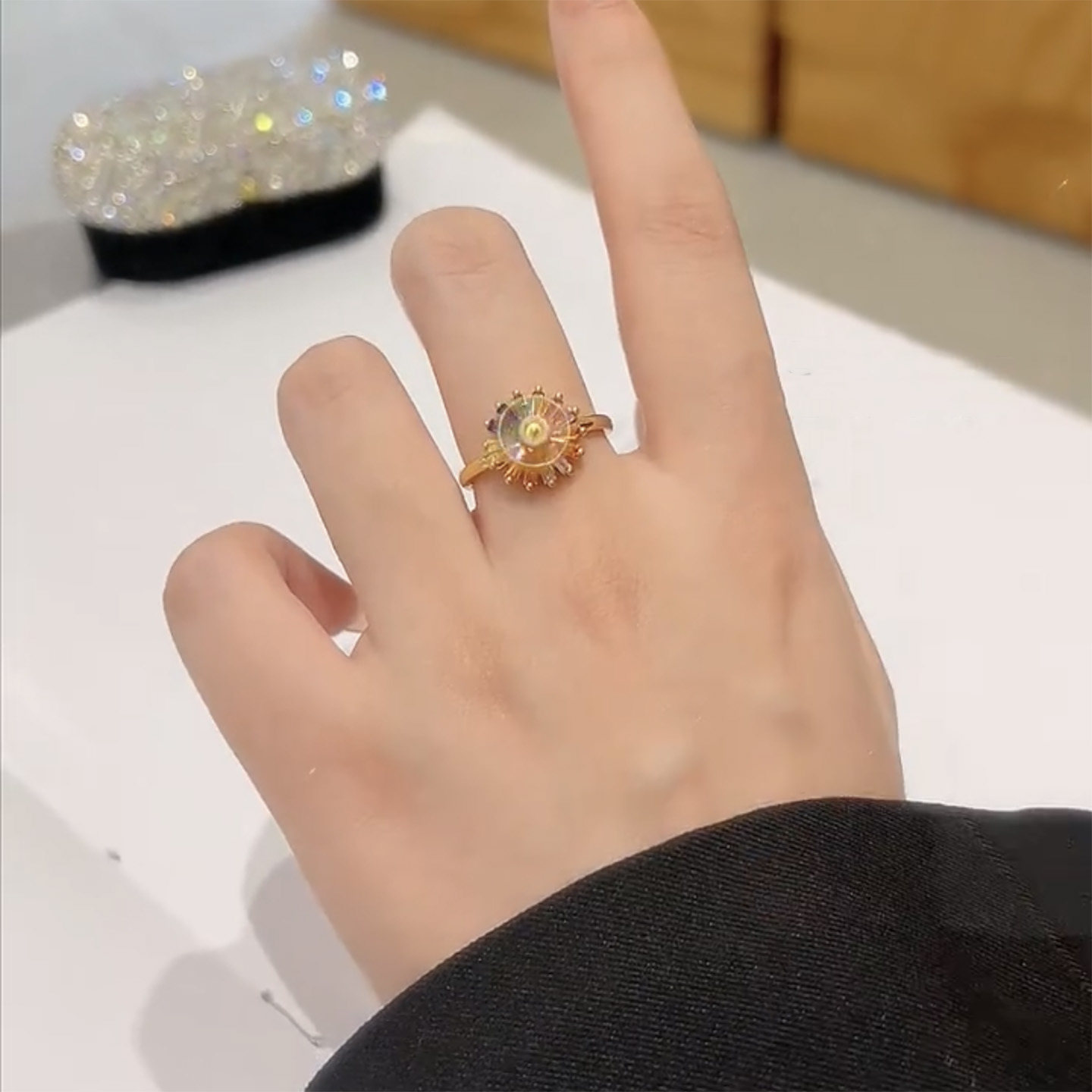 姿茉女欧美大小可调节精致