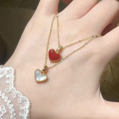 姿茉钛钢女不褪色防过敏项链