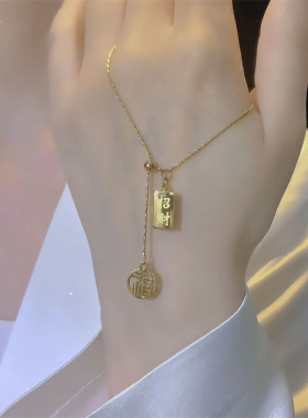 资茉女通过防过敏不褪色项链