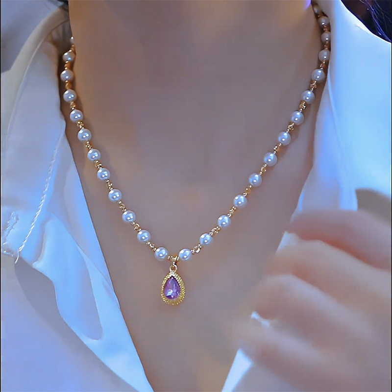 姿茉铜合金女不褪色项链