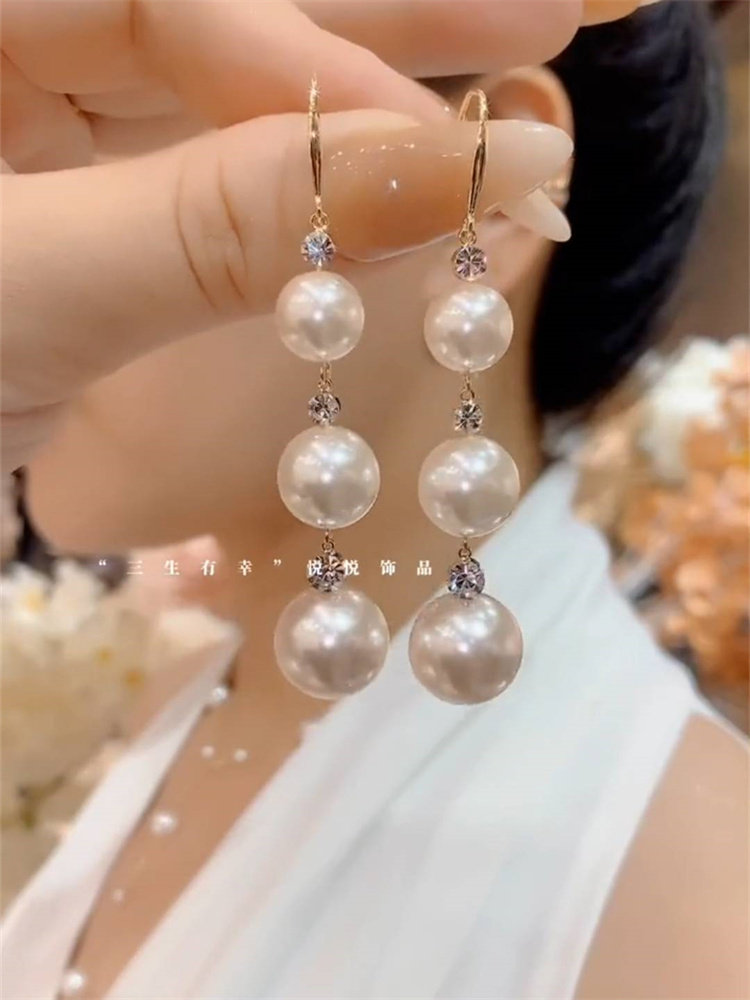 姿茉日韩女防过敏耳环