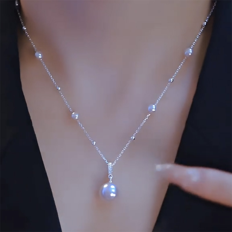 姿茉钛钢V型不褪色项链