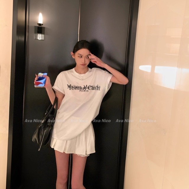 2025新款美式复古潮牌短T恤