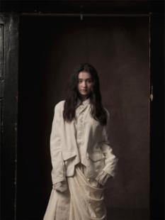 丝绒光泽双面可穿宫廷西装 曙光 外套 伊索尔 TAM 旧梦 TUAS