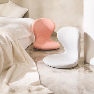 日本DOCTORAIR坐垫灰色粉色椅子垫实用方便可取随时随地利快坐垫