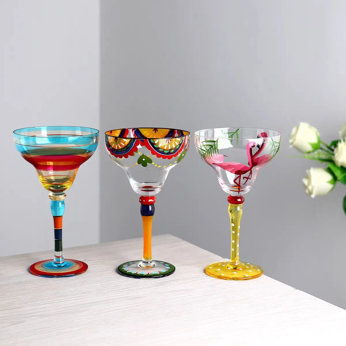 Bar goblet wine glass crystal cup cocktail home glassware