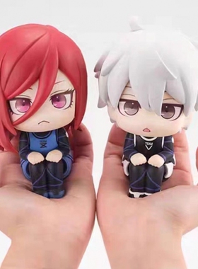 蓝色监狱周边手办 蜂乐千切豹马凪诚士郎洁世一 睡眠公仔坐姿摆件