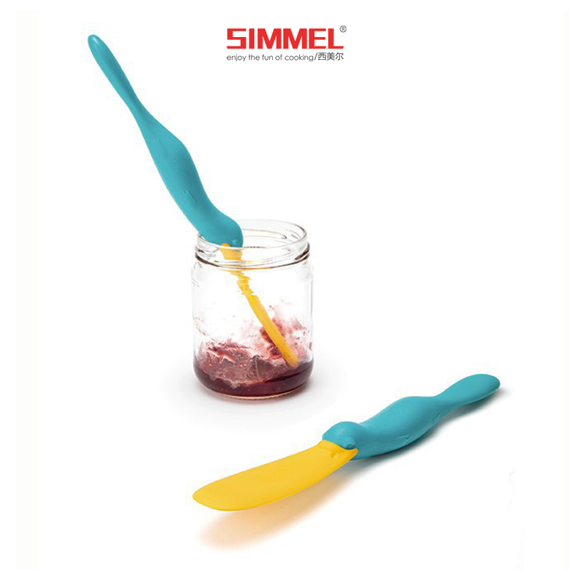 硅胶鸭嘴兽吐司抹酱棒黄油刮刀