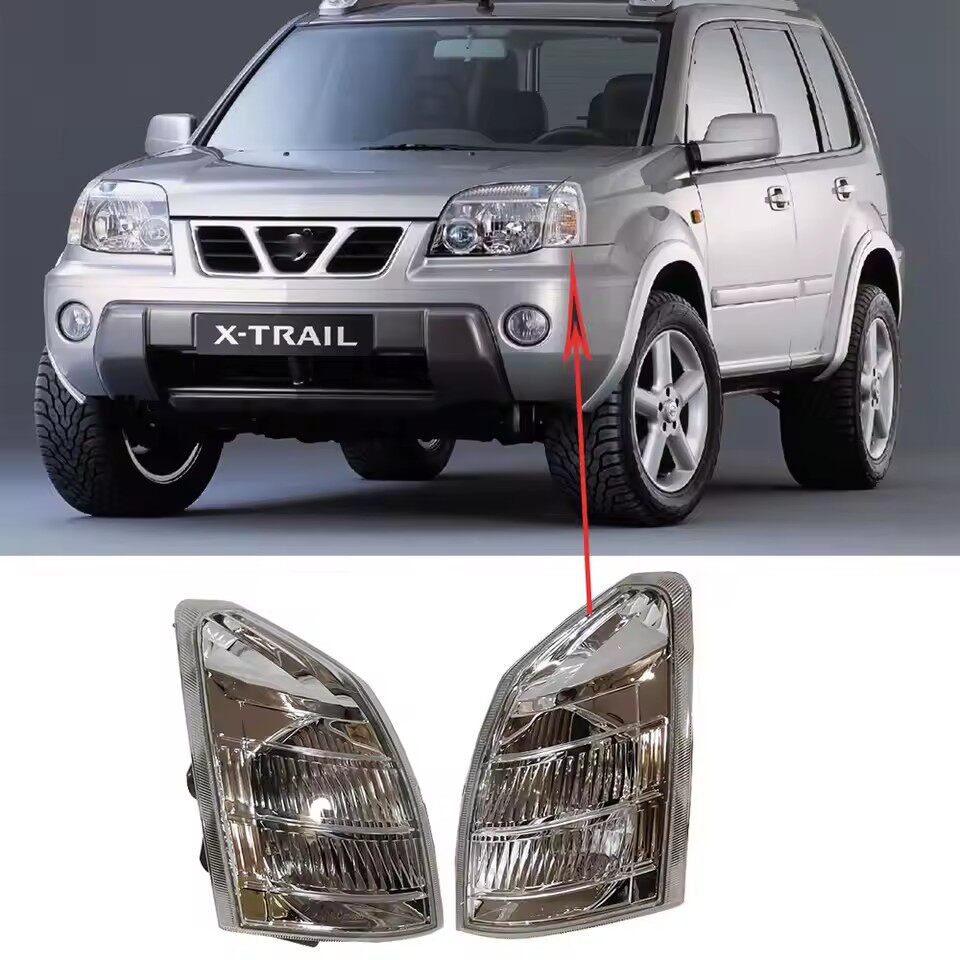 适用于日产2000-2007 01 07款进口奇骏T30前角灯大灯侧边灯转向灯
