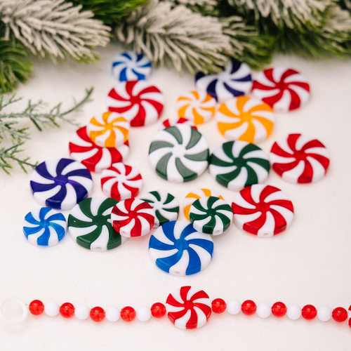 Christmas Decoration Colorful Candy Pendant  Red Pendant