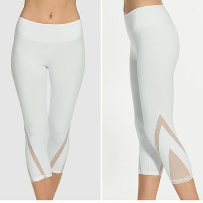 women's casual yoga pants mesh sports tight fitting leggings