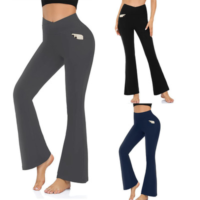 New high waisted yoga pants, women's leggings, sports and f