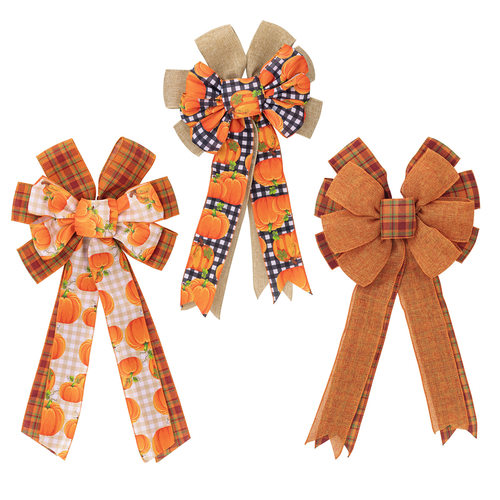 New Haobei Thanksgiving Decoration Home Front Imitation Rib