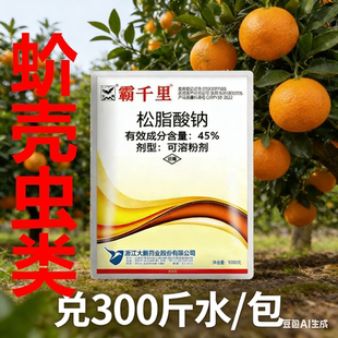 大厂清园药松脂酸钠松碱合剂果树红蜘蛛矢尖蚧介壳虫代替石硫合剂