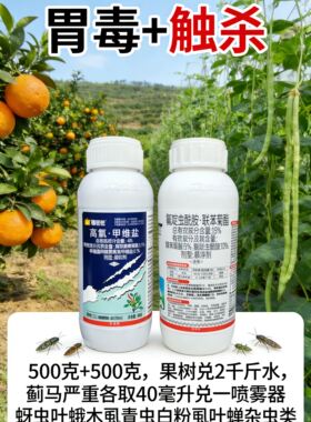 百香果柑橘蔬果杀虫剂治蚜木虱