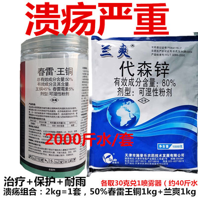柑桔溃疡杀菌穿孔快保护性杀菌